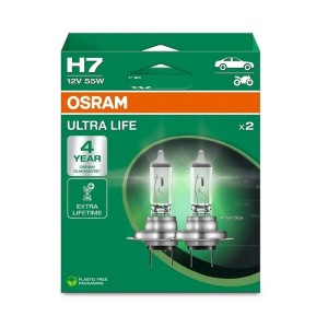 Крушка 12V, H7, 55W, PX26d, блистер 2бр